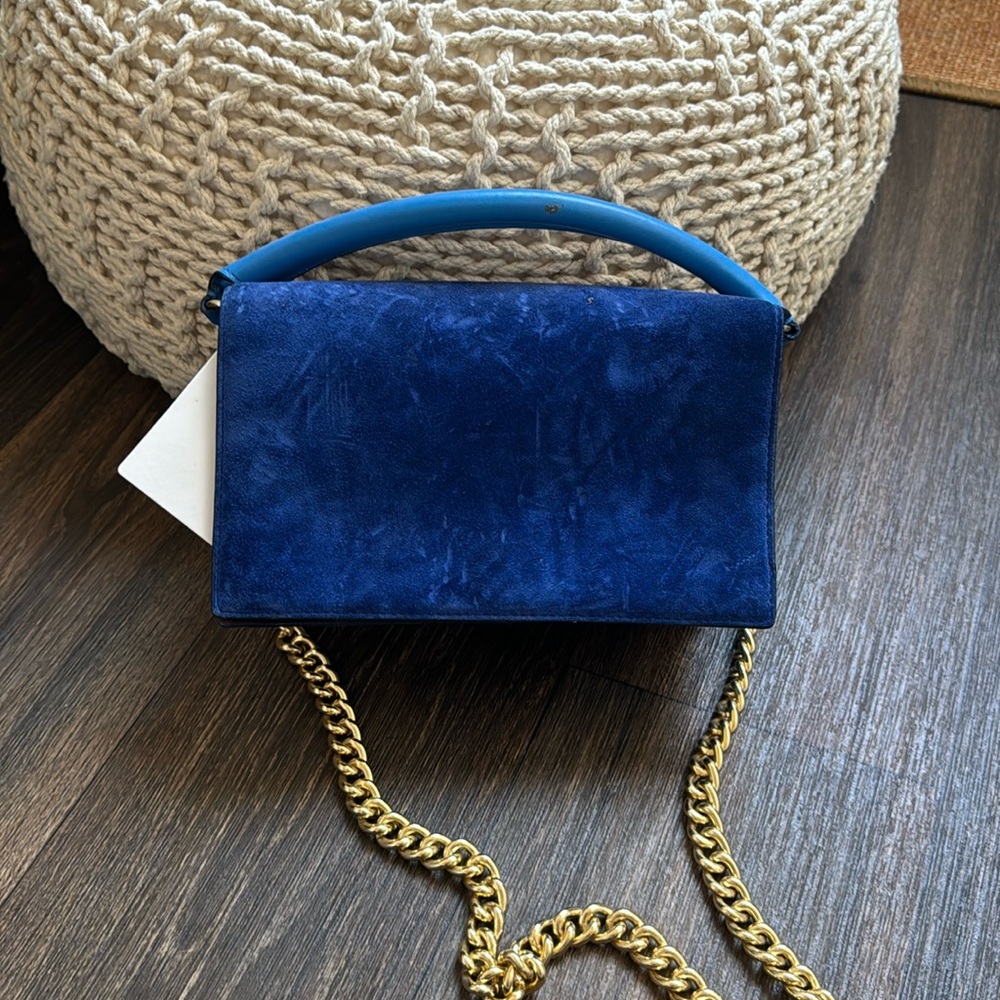 DVF Bonne Soirre Bag in Tile Blue